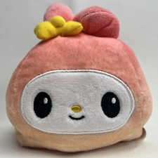 TeeTurtle  Sanrio  Hello Kitty  Friends  Reversible Plush   My Melody / Peach
