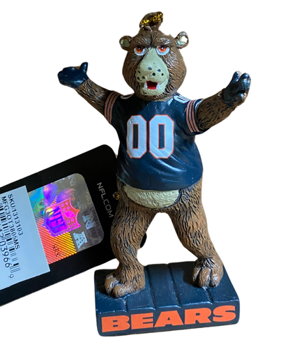 Chicago Bears Maskottchen Weihnachtsschmuck Neu mit Etikett - Bild 2 von 3