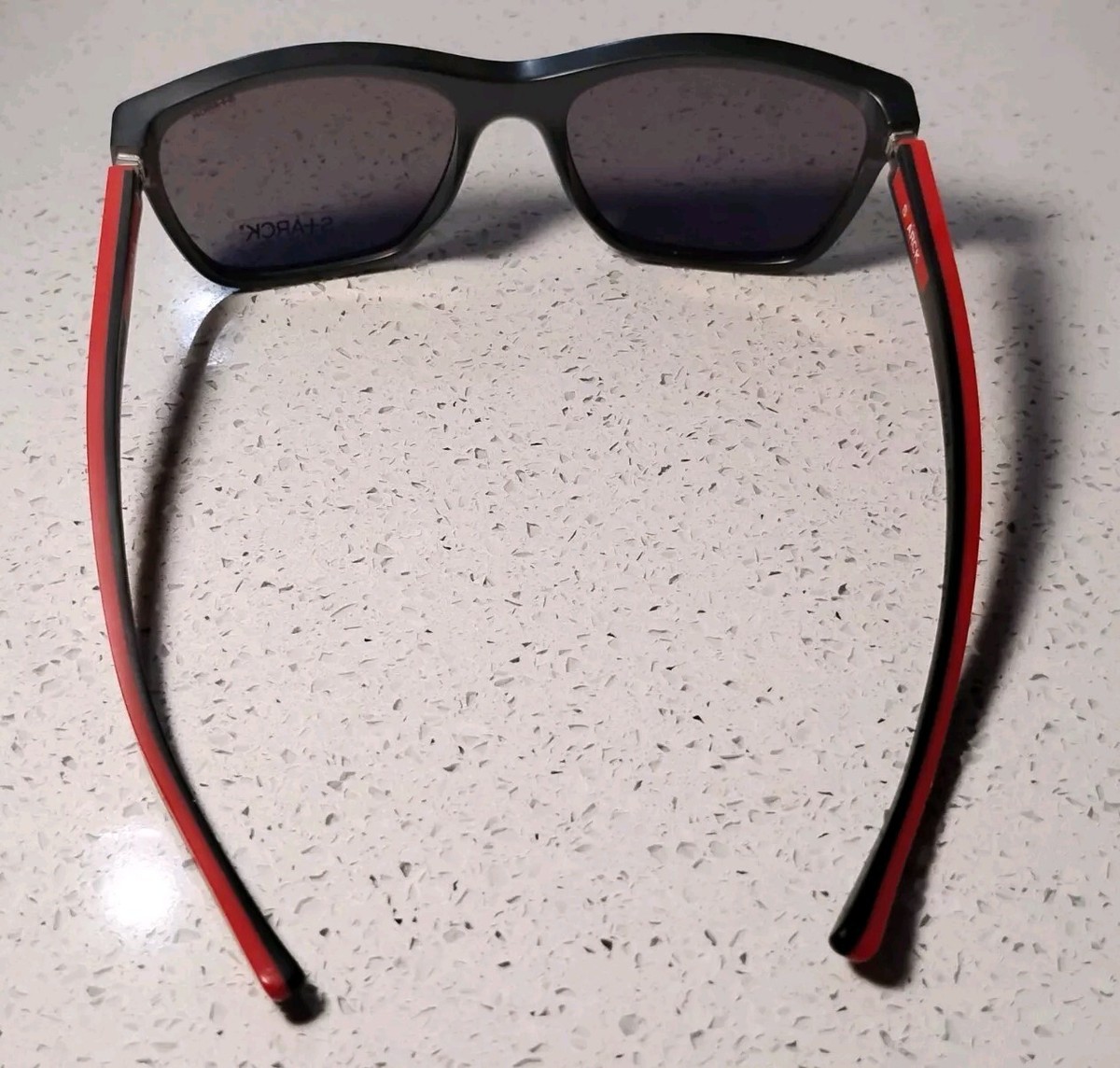 Mikli Starck Eyes Biosun Sunglasses Matte Black / Red PL1040 