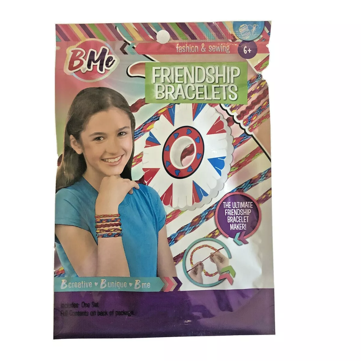 B.Me- Friendship Bracelet Maker Kit- Colors- Brand New- Sealed Unopened  Package