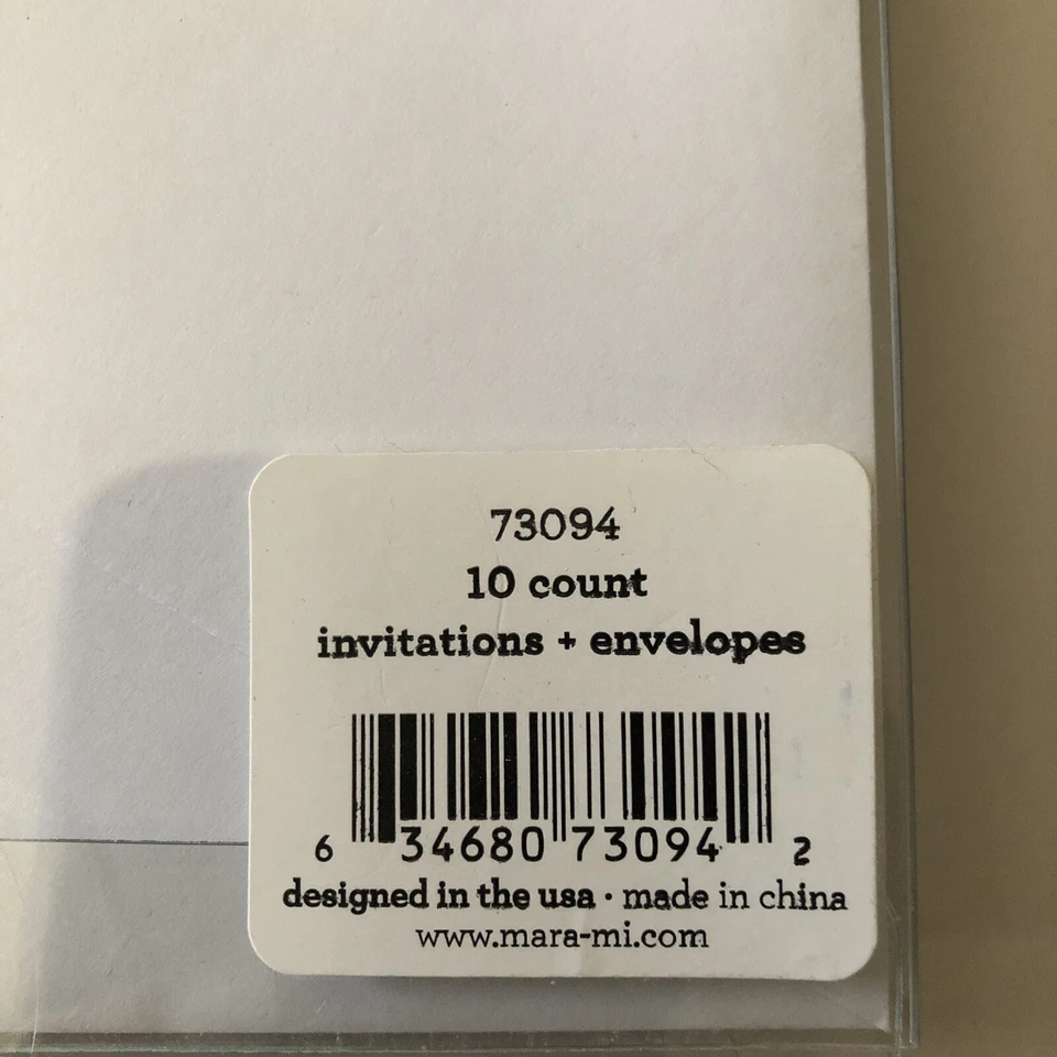 10 Count ZOOMERANG Diecut Monster Animal Party Invitation & Envelope By Mara-Mi - Image 3 of 3