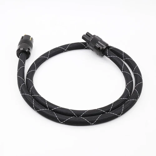 8N Copper Audio Power Cable Gold Plated EU/US/AU Plug Power Cable for DVD CD AMP - Picture 8 of 14