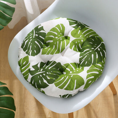2pcs Washable Round Seat Pads Patio Seat Cushions Garden Booster Chair Soft Pads - Foto 13 di 42