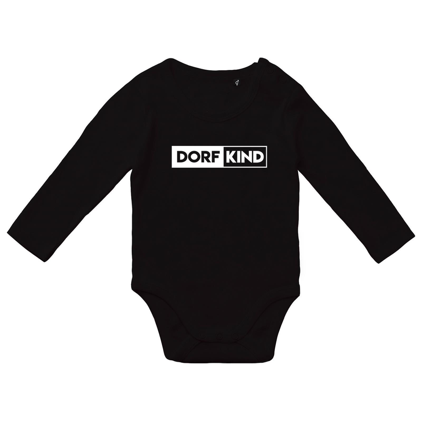 Baby Body Dorfkind Modern Unisex Langarm Strampler Gr. 62-80 Geschenkidee Souven