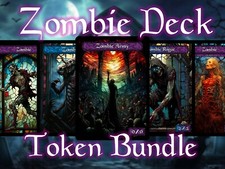 Zombie Deck Zombie Token Paquete Vidriera…