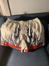 Nike Woven Flow Americana Sportswear Shorts Flames NWT Size XL Mens