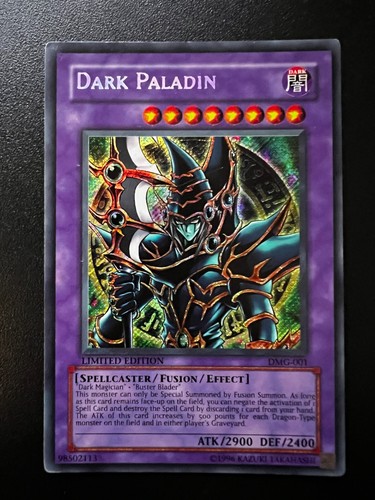 Dark Paladin DMG-001 Secret Rare Promo Moderate Play Yugioh - 第 1/5 張圖片