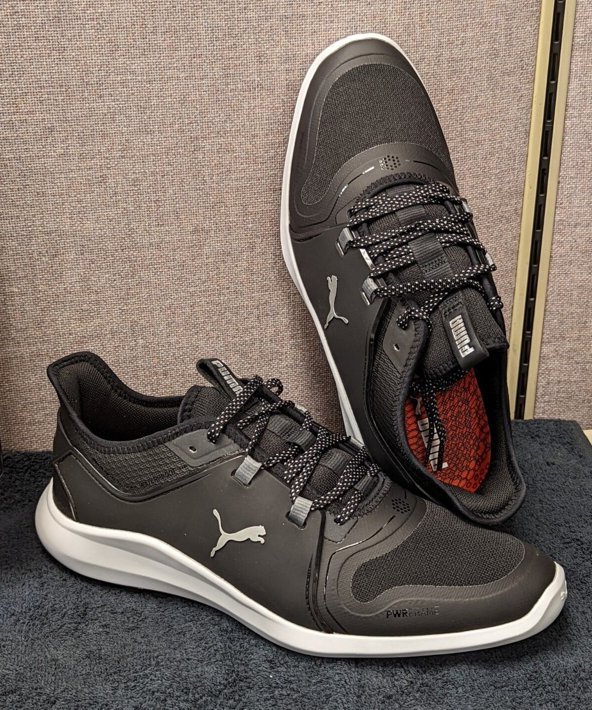Puma Ignite Fasten8 Golf Shoes (Black 