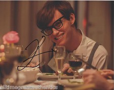 EDDIE REDMAYNE SIGNED AUTHENTIC 'THE THEORY OF EVERYTHING' 8X10 PHOTO w/COA