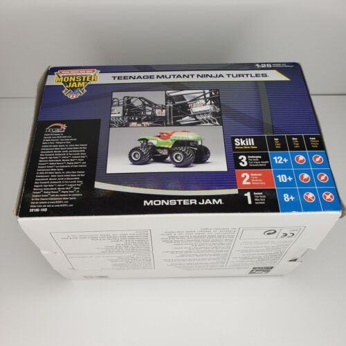 VTG 2004 Monster Jam Teenage Mutant Ninja Turtle Model Kit 1/25 OPEN BOX READ - Picture 7 of 21