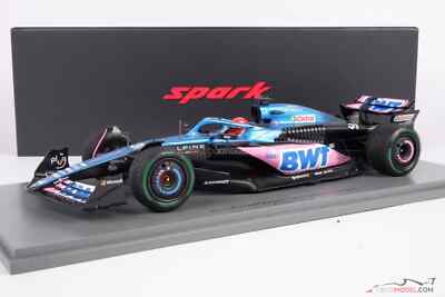 Alpine Renault A523 Esteban Ocon 3rd place Monaco GP 2023, 1:18 Spark 18S881