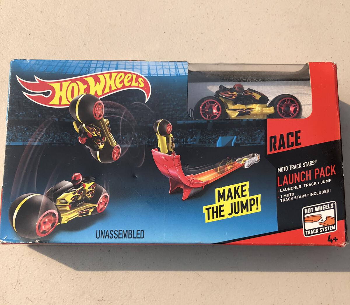 hot wheels double loop launch