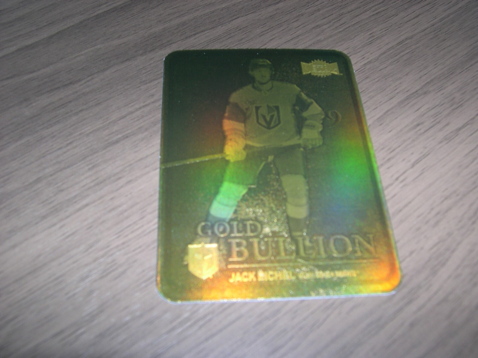 2024-25 skybox metal universe gold bullion # gb-9 jack eichel