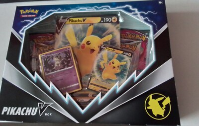 pikachu v box booster packs Pokemon Shining Fates UNION cards Pokemon TCG Pikachu V Box