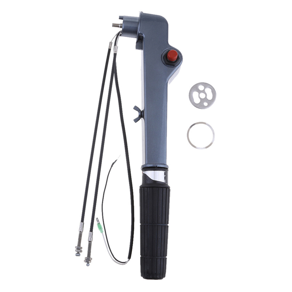 Adjustable Outboard Motor Tiller Boat Tiller Extension Handle - Adjustable 18.1" To 24.2" Aluminum Alloy With Non-Slip Grip Aluminum Alloy Tiller Handle - Foto 13