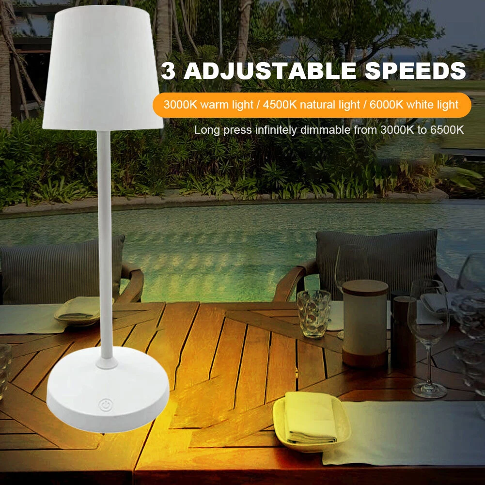 Creative Desk Lamp Energy Saving Desktop Lamp for Home Restaurant White