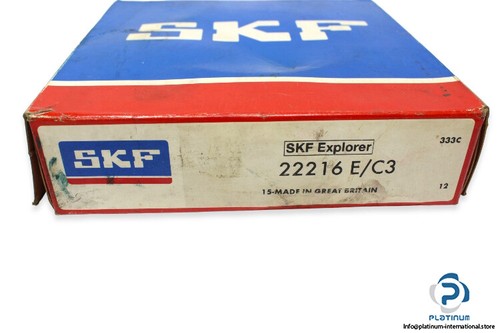 SKF 22216 E/C3 PENDELROLLENLAGER_22216E/C3 - Bild 2 von 2
