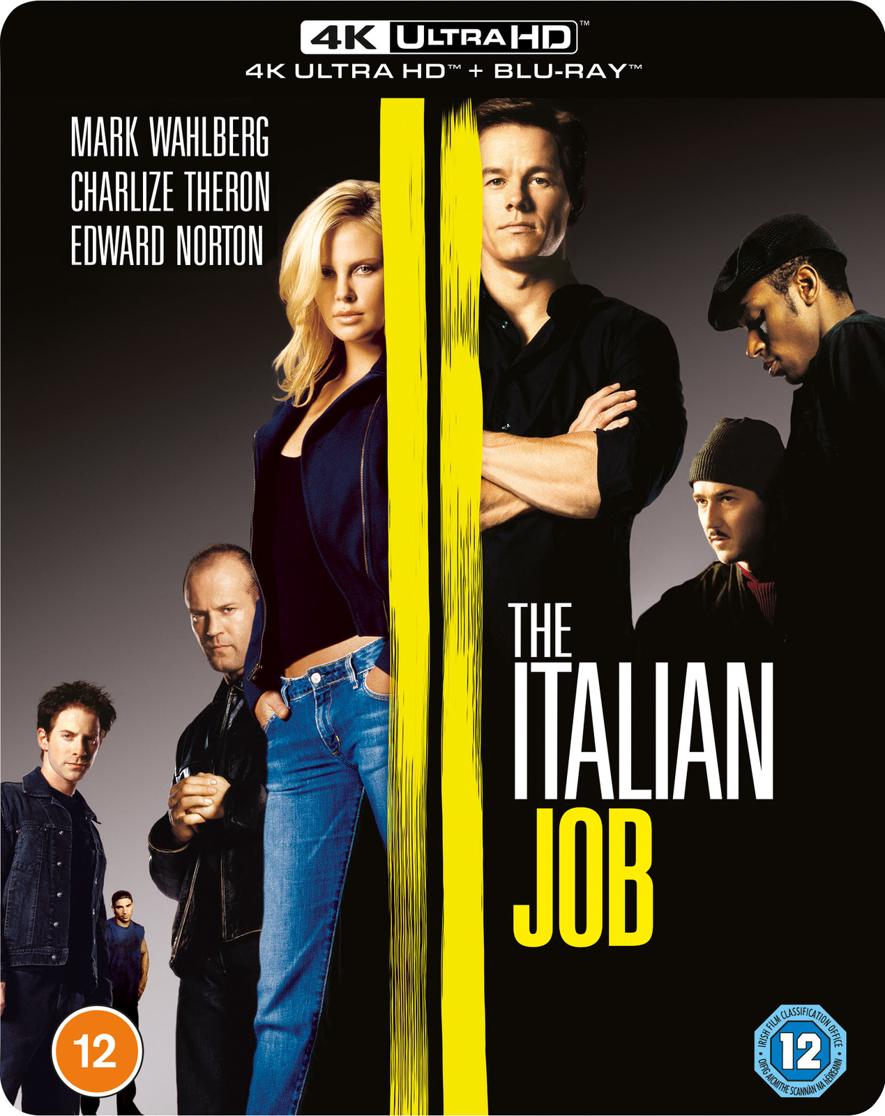 The Italian Job (4K UHD Blu-ray) Seth Green Mark Wahlberg Edward Norton Mos Def