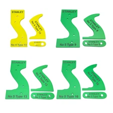 Stanley Hand Plane Tote Template 12-Piece Set Inspired by Dave Corinth