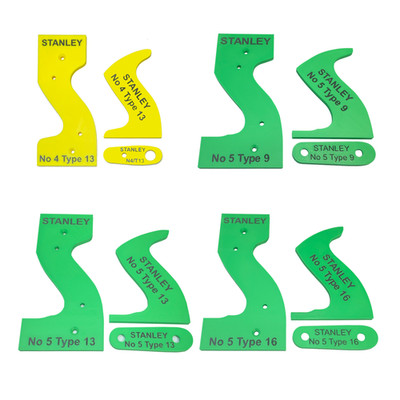 Stanley Hand Plane Tote Template 12-Piece Set Inspired by Dave Corinth