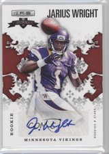 2012 Rookies & Stars Rookie Crusade Red Signatures /199 Jarius Wright Auto 0m0
