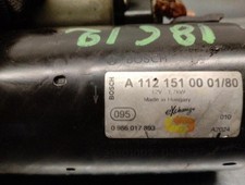 A1121510001 4791494 halter anlasser MERCEDES-BENZ CLASE S W220 V220 430 1998 A1121510001 4791494 halter anlasser MERCEDES-BENZ CLASE S W220 V220 430 1998