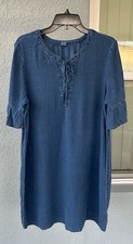 Old Navy Lace Up Neckline Flutter Sleeve Pullover Dress Size L