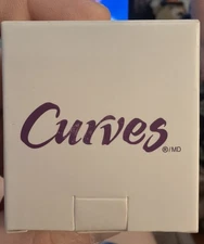 Curves Step & Distance Pedometer Model F3486291 New In Original Box W/ Manual 