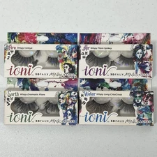 Ioni Faux Mink Lashes Lash Zodiac Elements Fire Air Earth Water 4 Pairs Wispy