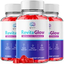 (3 Pack) Revita Glow ACV Gummy RevitaGlow Advanced Weight Management 180 Gummies