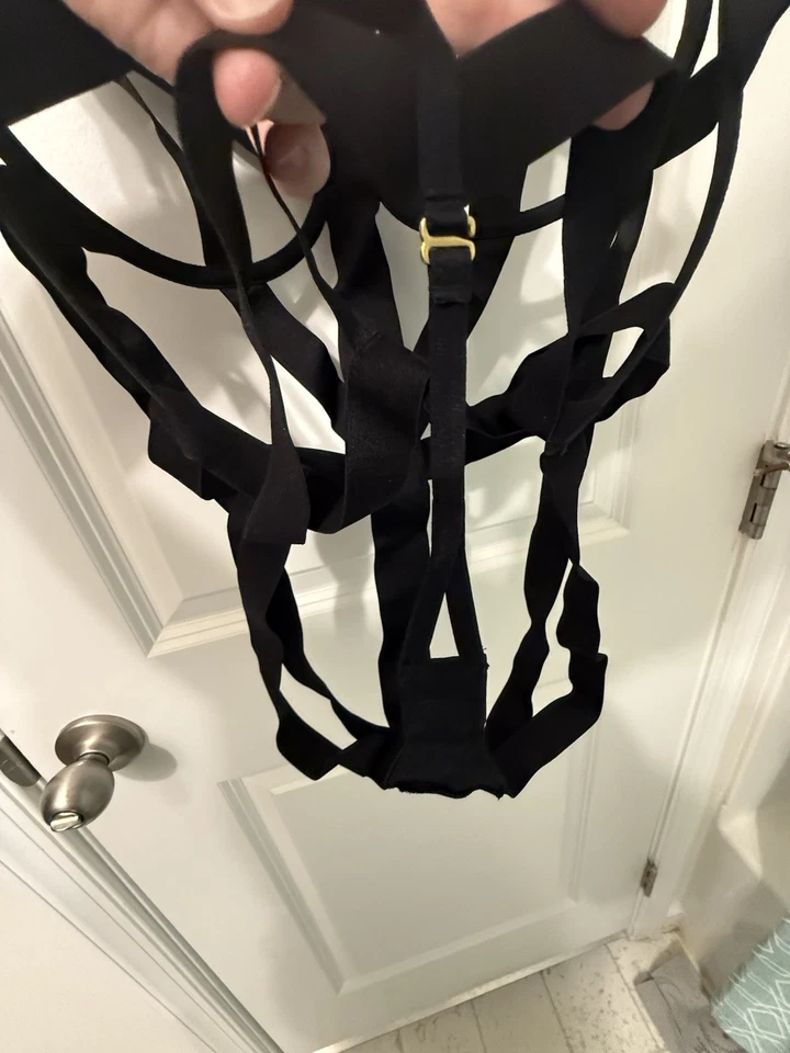 Victoria's Secret Bondage Teddy XL Black - Image 4 of 4