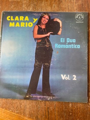 CLARA Y MARIO  El Duo Romantico Vol 2 LP CUBANO LATIN BOLERO VG