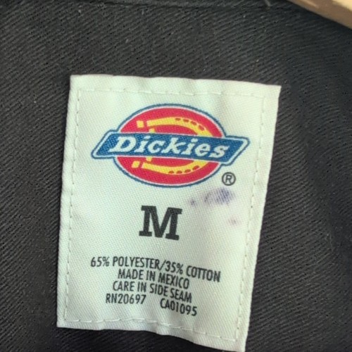 Dickies Brown Solid Twill Long Sleeve Spread Collar Button-Up Shirt w/ Pockets M - Picture 2 of 7