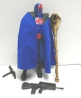 12" GI Joe vs Cobra Commander Snake Staff Vintage 2001 Action Figure Complete