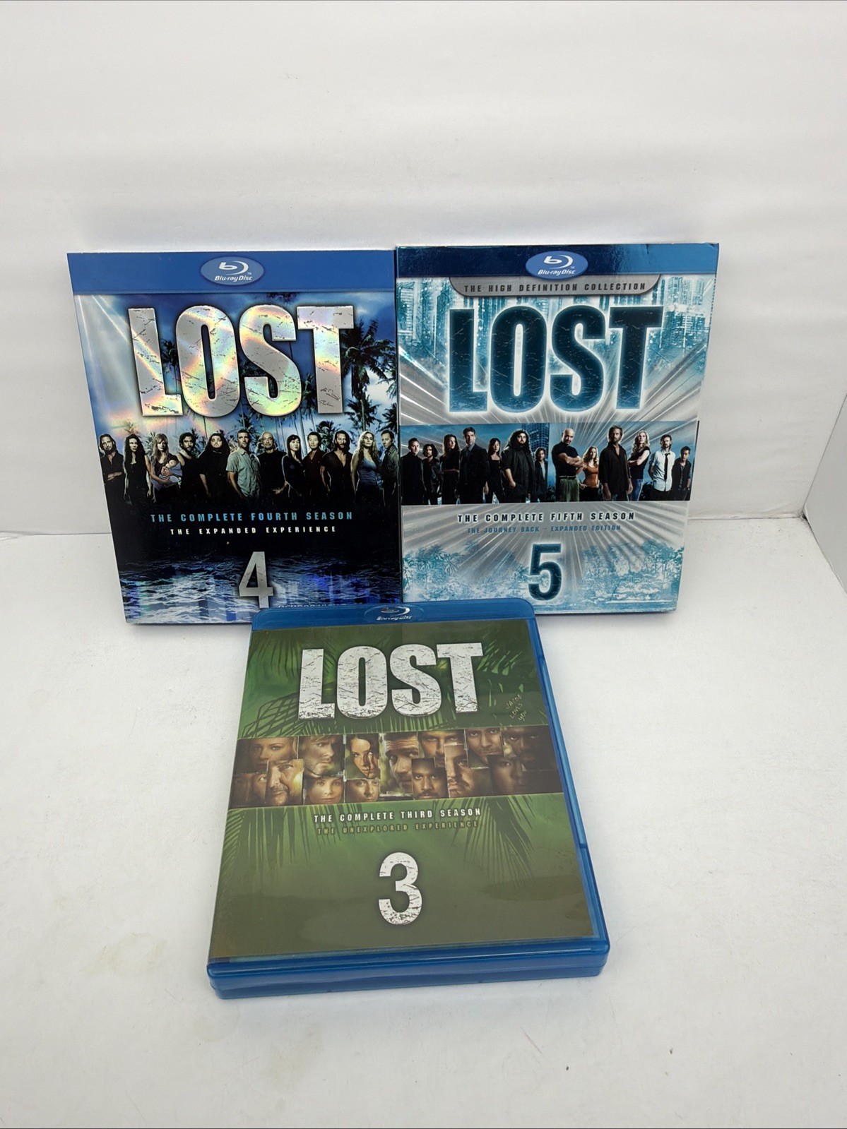 Lost: The Complete Series (Blu-ray Disc, 2010) Season 3-4-5