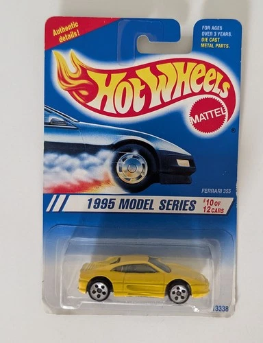 1995 MODEL SERIES FErrari 355 Mattel Hot Wheels Vintage 90s Diecast