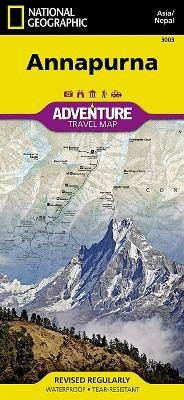 Annapurna Map (Nepal), Nat Geo Maps,