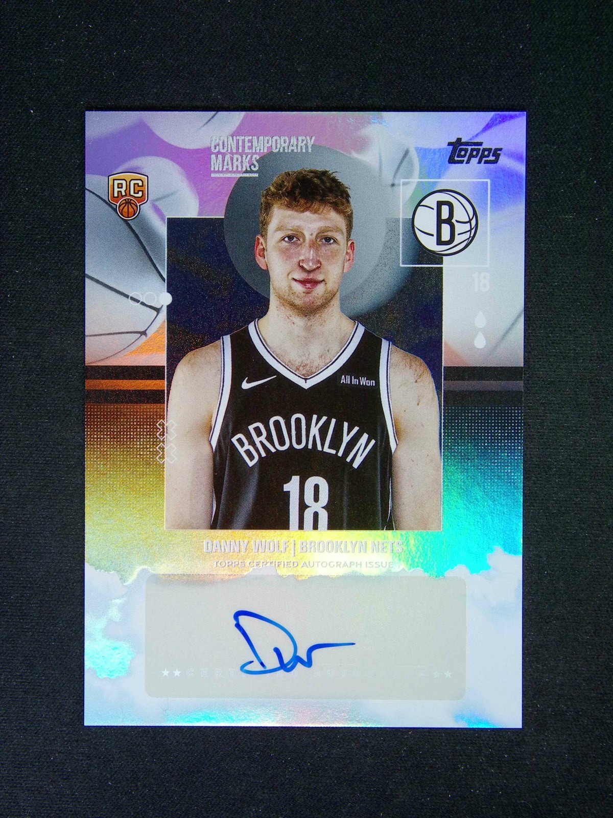 2025-26 Topps Flagship Kasparas Jakucionis RC Contemporary Marks Auto Rainbow