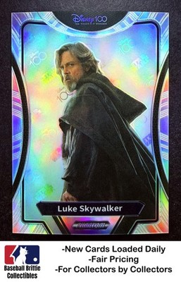 2023 Kakawow Phantom Disney 100 Star Wars Luke Skywalker Silver Holo Star Wars