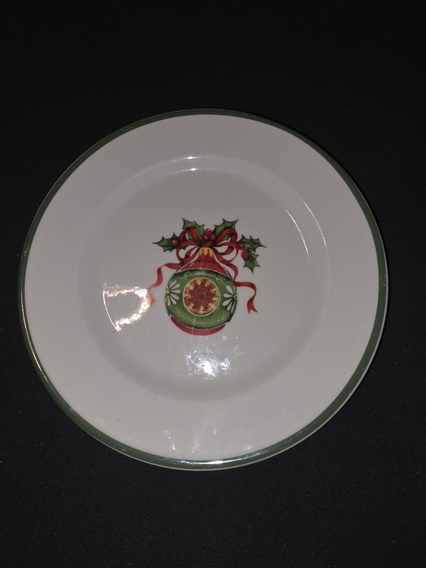 Christopher Radko Holiday Celebrations  Salad Plate 5491739