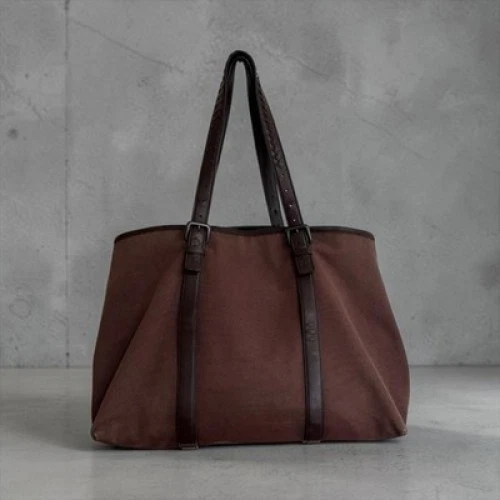 Bottega Veneta Canvas Exterior Tote Bags & Handbags for Women for