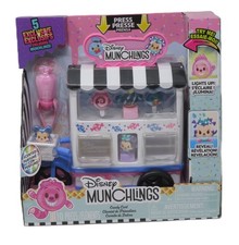Disney Munchlings Candy Cart Playset 5 Exclusive Figures Scented Lights Up New