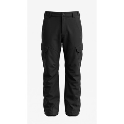 Gerry Mens Black Snow Cargo Pants Outdoor Winter Softshell Trousers
