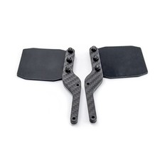 For Arrma 1/7 Mojave V2 EXB RC Car Carbon Fibre Swing Arm Mudguard Guard
