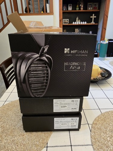 Topping A90 Headphone Amp, Topping D90 Dac and Hifiman Arya Stealth Edition - Picture 4 of 19