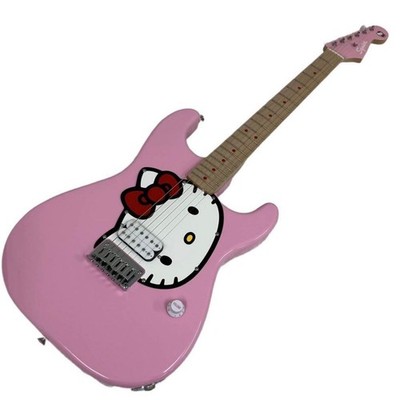 Squier Fender Hello Kitty 50th Anniversary E-Gitarre Pink Limited Gebraucht