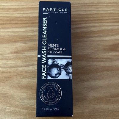 Particle Men's Formula Daily Care Face Wash Cleanser 5.07 Oz. Sealed. NIB