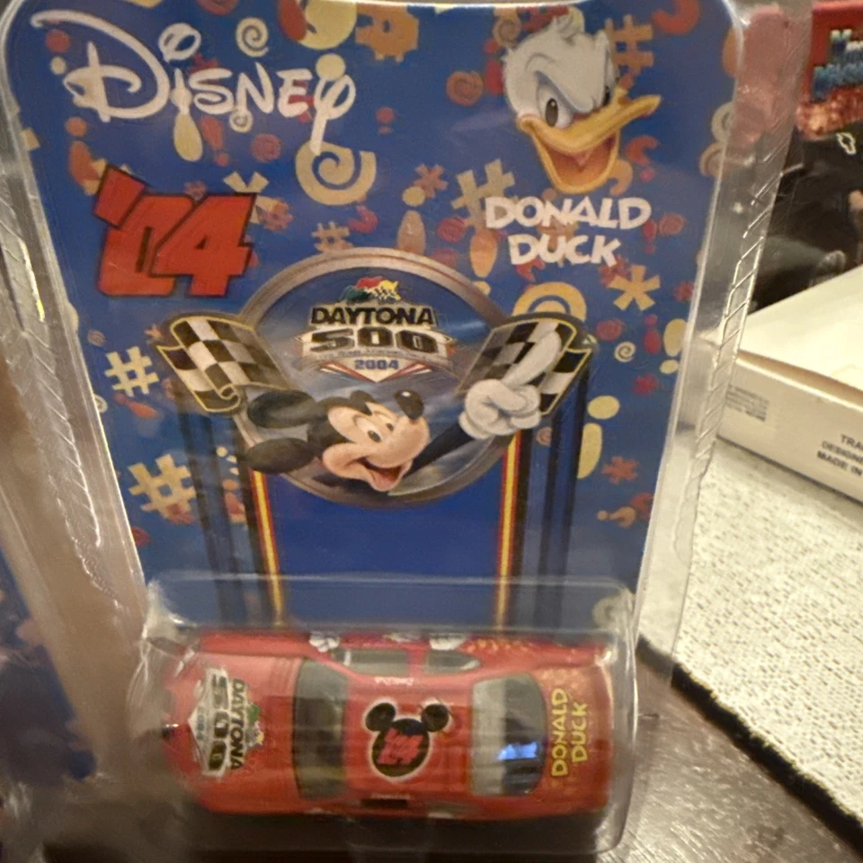 Disney Nascar 2004 Daytona 500 Mickey Friends All Five New Sealed - Image 2 of 4