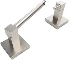 Toilet Paper Holder Stainless Steel Wall Mounted Roll Tissue Holder Rack US