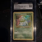 Pokémon Bulbasaur 001/034 Trading Card Game Classic Holo CGC 10 HP40